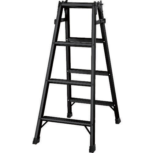 はしご兼用脚立 ブラック 高さ1.10m