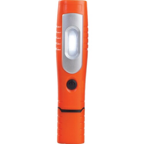 充電式LEDハンドライト 360度回転 オレンジ