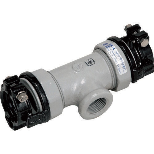 鋼管用継手 SKX枝部めねじ付チーズ 50×50A