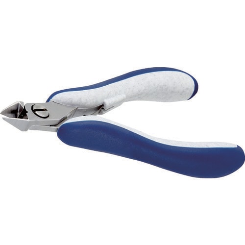 ESD精密ニッパ 先細形 フルフラッシュ刃