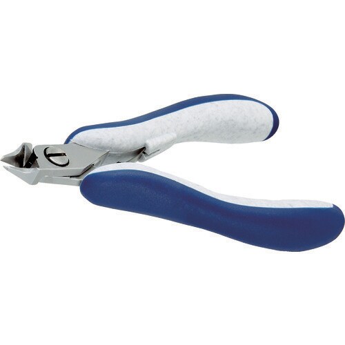 ESD精密ニッパ 先細リリーブ形 フラッシュ刃