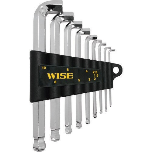 ボールポイント剛短レンチ9本セット 1953543