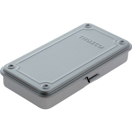 トランク型工具箱 203X109X35 シルバー