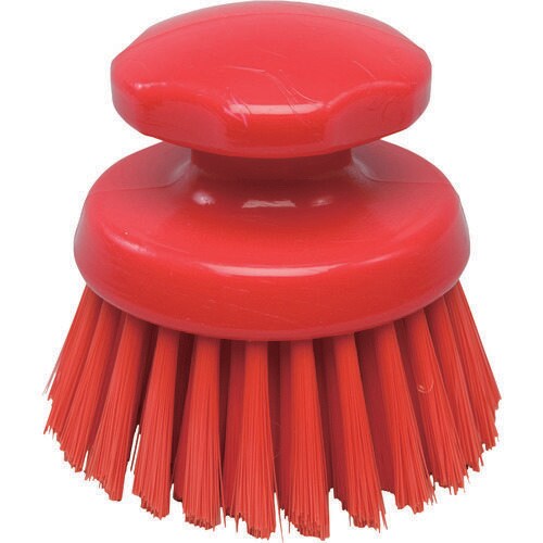 バーキュートプラス ハンドブラシ丸型 ソフト赤