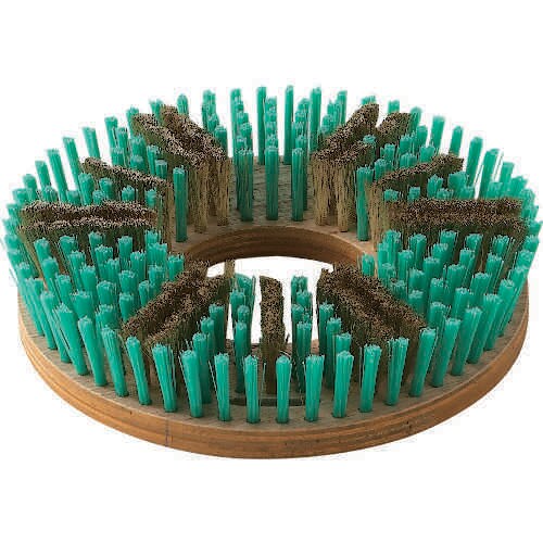 床洗浄機器 ポリシャー用 真鍮トーロンブラシ