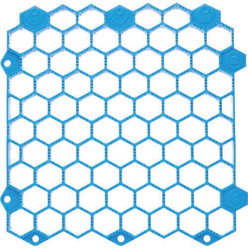 抗菌・防炎ジョイントスノコ 土足用 ブルー
