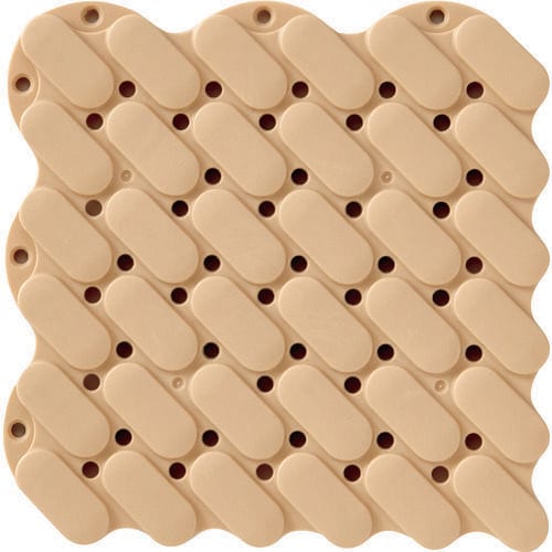 抗菌・防炎ジョイントスノコ 素足用 ベージュ