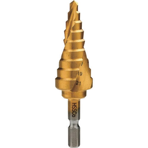 段付きドリル5から21mm