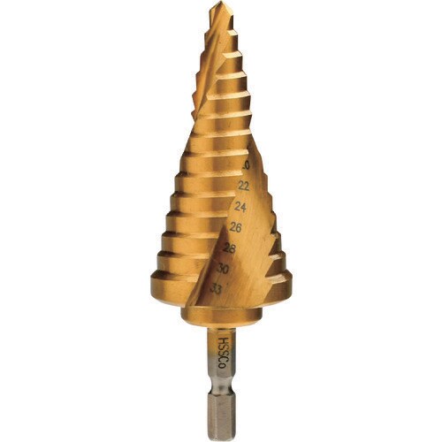 段付きドリル6から33mm