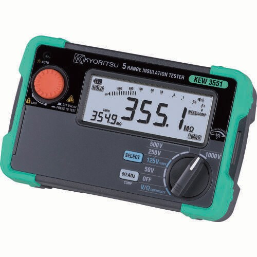 デジタル絶縁抵抗計(6レンジ) 2071930