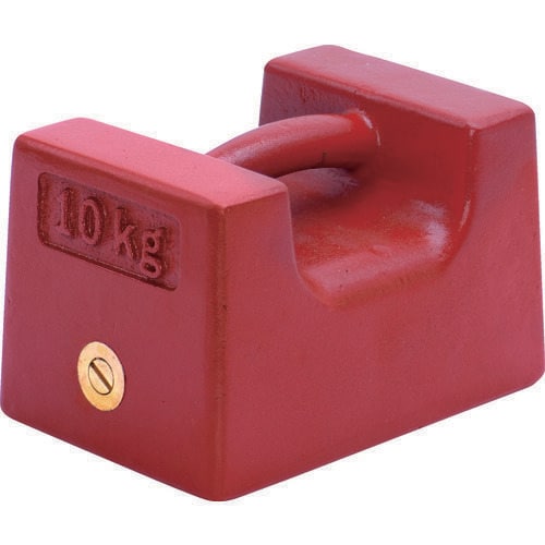 M1級 鋳鉄製枕型分銅 10kg