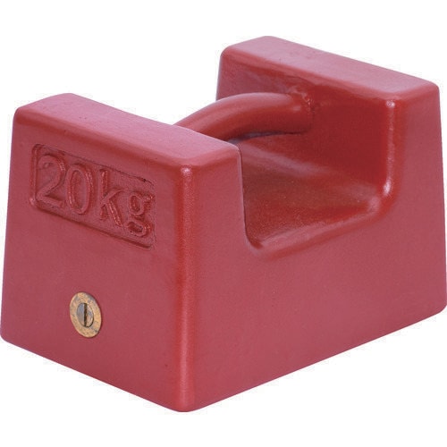 M2級 鋳鉄製枕型分銅 20kg