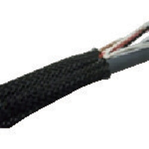 ノンハロゲン網チューブ25mmX10m