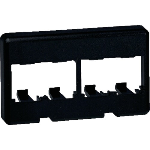 4ポート用家具用プレート 黒