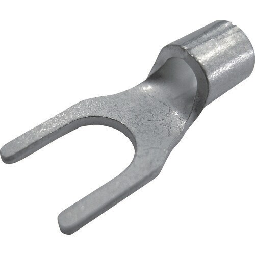 裸圧着端子 角先開形端子 F1.25−S4