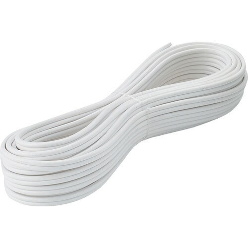 平行線 VFFビニールコード 15m 白