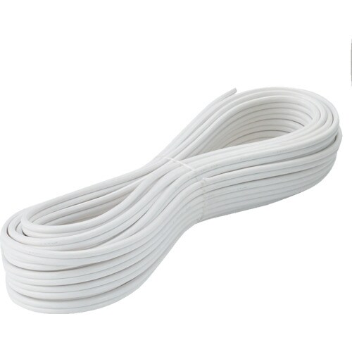 平行線 VFFビニールコード 20m 白