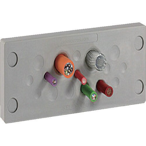 角形ケーブルエントリープレート21本用