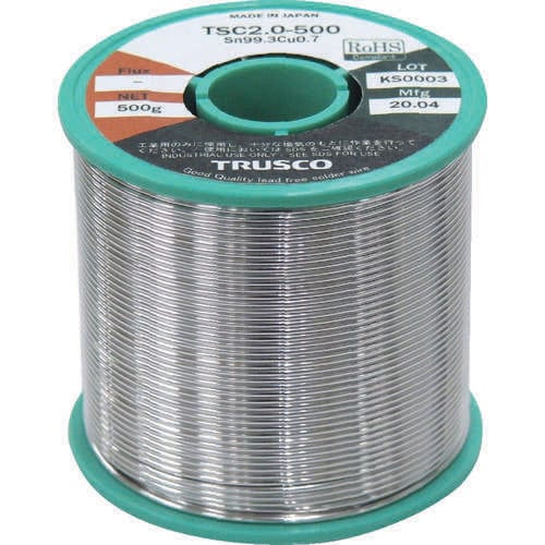 配管・配線用鉛フリーはんだΦ2.0−500G