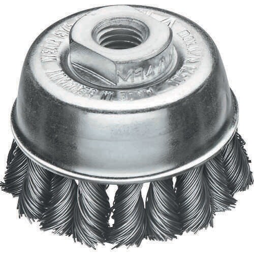 左右逆ノットカップブラシ Φ65 高張度鋼線