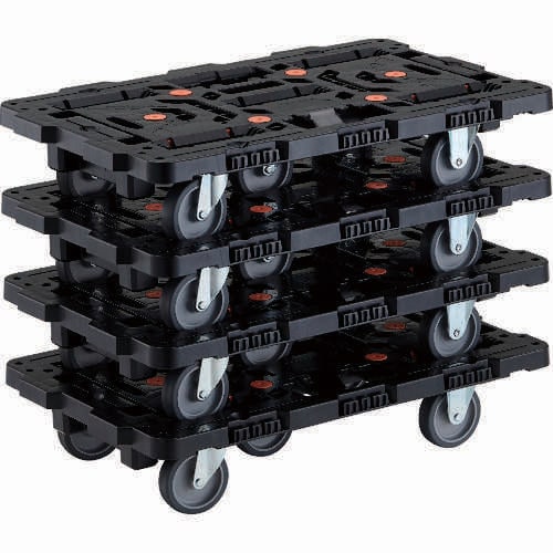 連結式樹脂製平台車 2063343