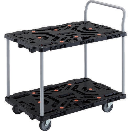 連結式樹脂製2段台車 2063408