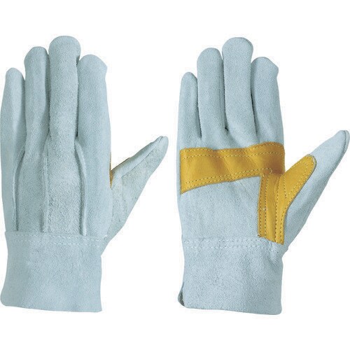 牛床革手袋 背縫い当付 107AP銀当付3型