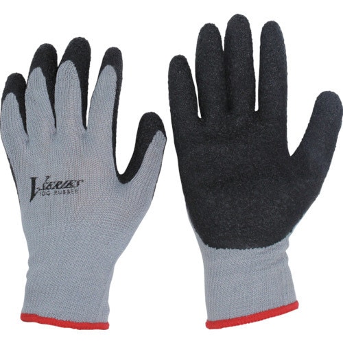 A34M厚手ゴム背抜き手袋 M