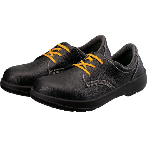 2層ウレタン底静電安全短靴 24.5cm ブラック