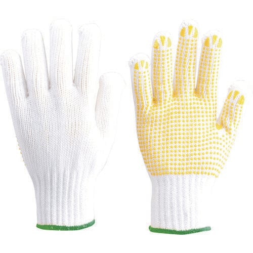 一般作業用すべり止め手袋厚手 12双組 Mサイズ