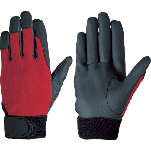 合皮手袋 作業手袋 袖口マジックバンド式