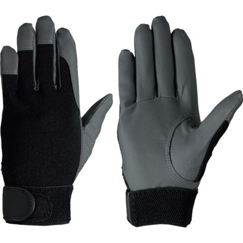 合皮手袋 作業手袋 袖口マジックバンド式