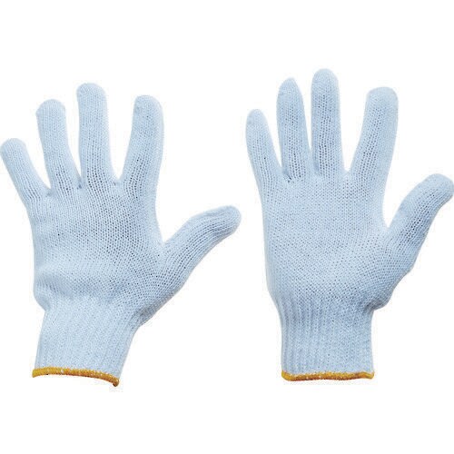 混紡軍手 指又補強編みタイプ 10双組