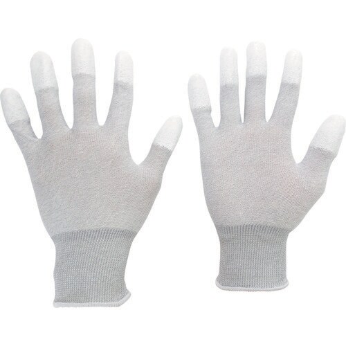 静電気拡散性手袋(指先コート)L 10双入