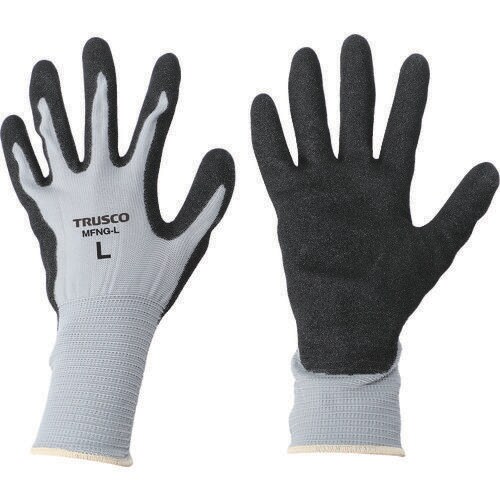 ニトリル背抜き手袋MF L