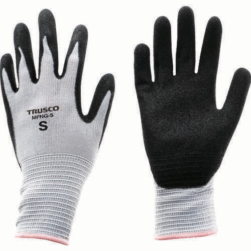 ニトリル背抜き手袋MF S