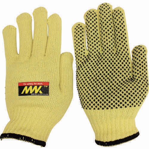 耐切創手袋 7G スベリ止め付き L