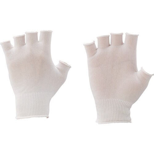 MX387−M快適インナー半指手袋10双