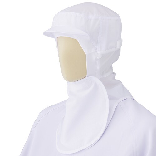 フード(ツバ付) SH15W ホワイト フリー