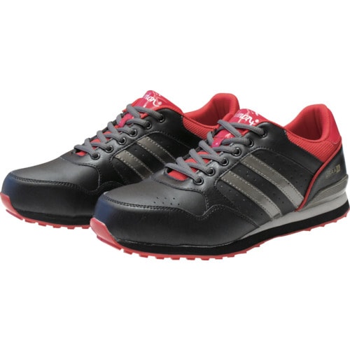 耐滑プロテクティブスニーカー 26.0cm レッド