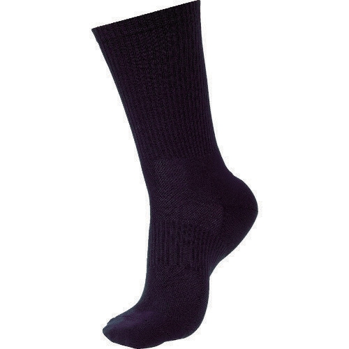 安全靴用靴下 強フィットソックス ブラック