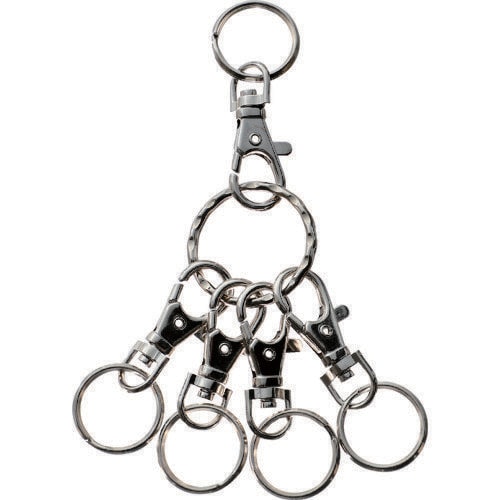 キーホルダー リング シルバー