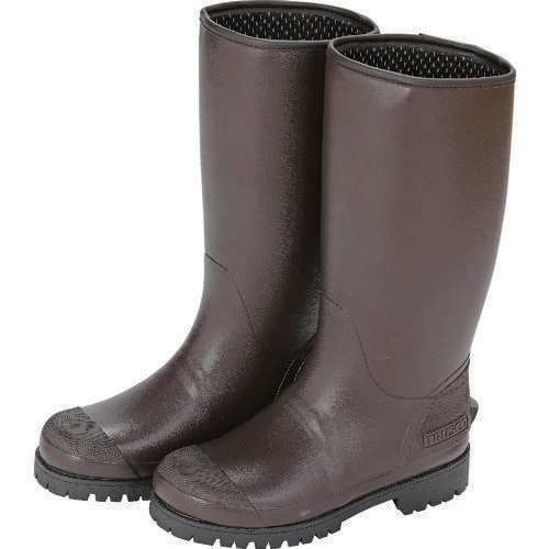 防寒レインブーツ ブラウン M