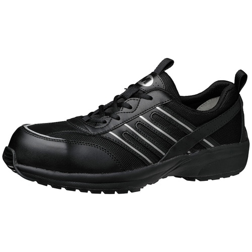 超軽量先芯入スニーカー SL−601 黒 24.0