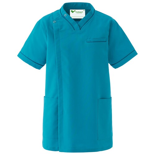 男女兼用スクラブVEM2008上 ターコイズ 3L