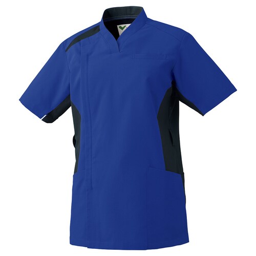 スクラブ VEM4007上 ロイヤルブルー SS