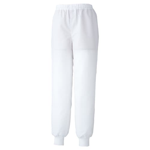 男子スラックスMH18W下 ホワイト S