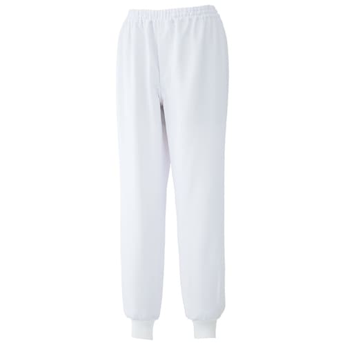 男女共用 スラックスMH19W 下 白 3S