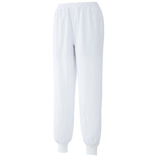 男女共用 スラックスMH20W 下 白 SS