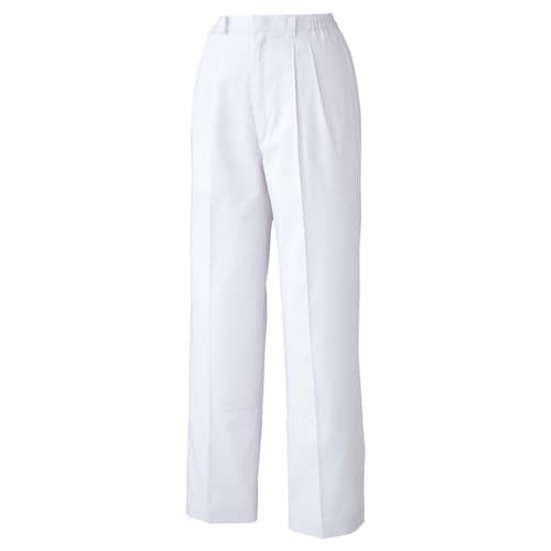 女子スラックス 厚地 WH06W下 白 15号